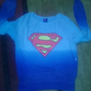 Superman Tie Dye sweatshirt